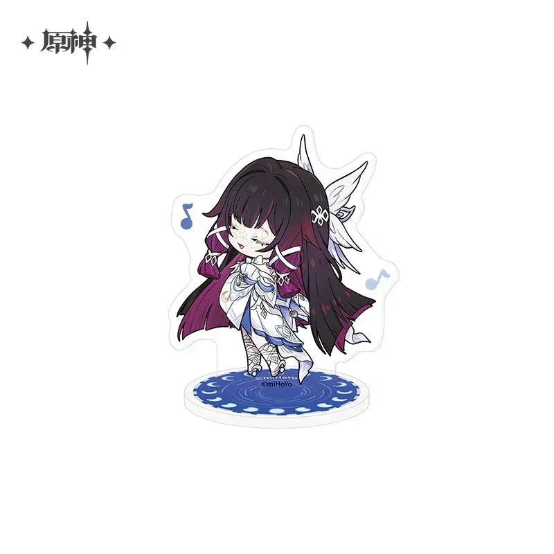 Genshin Impact Columbina Blessing of the Welkin Moon Series Merch Magnet Stand A ACG Go Anime www.acg-go.com Art Decor, Badge, Columbina, Genshin Impact, Stand