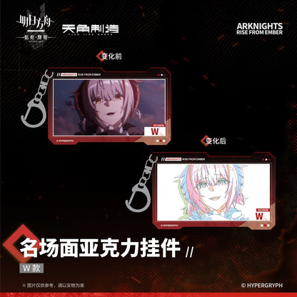 Rise From Embers Series Scene Acrylic Pendant