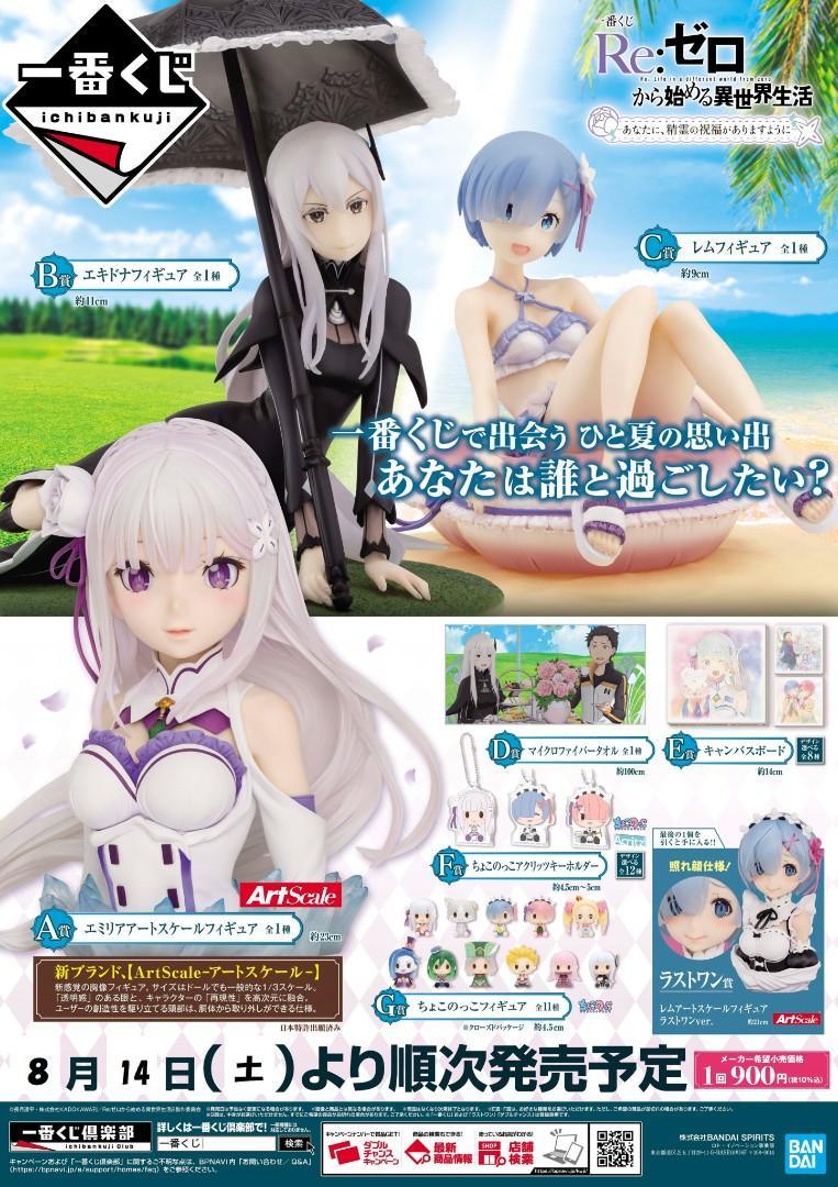 Ichiban Kuji May The Spirit Bless You Re: ZERO Starting Life in Another World Random One / AJLN ACG Go Anime www.acg-go.com Ichiban Kuji, Kuji