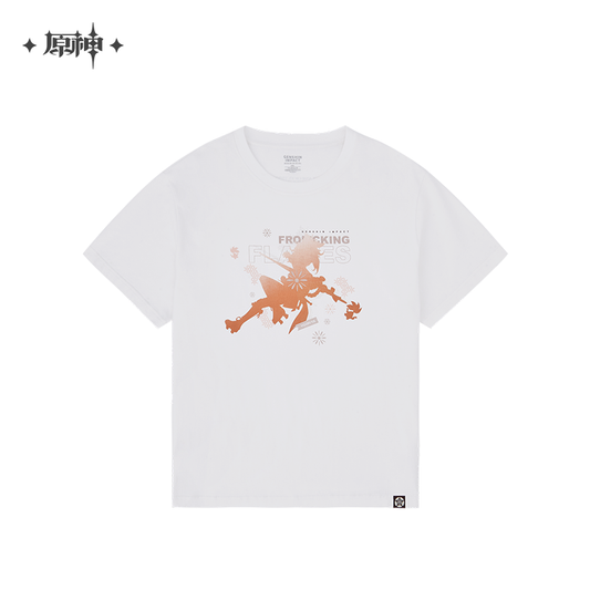 Genshin Impact Yoimiya Frolicking Flames T-shirt