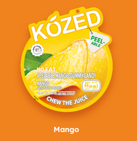 Kózed Peelable Gummy Candy (8 Flavors)