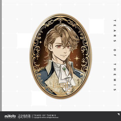 Tears of Themis Love & Wanderlust Series And Then There Was One Sereis Embossed Irregular Badge
