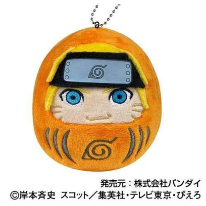 Korokoro Daruma Mascot Naruto Shippuden Naruto Uzumaki ACG Go Anime www.acg-go.com JP Pre-Order, Kakashi Hatake, Naruto Uzumaki, Pendant & Keychain, Sasuke Uchiha