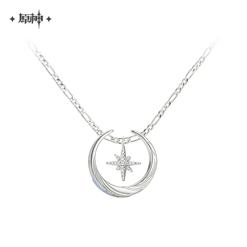 Genshin Impact Columbina Impression Series Necklace & Ring Set