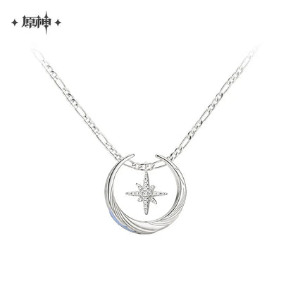 Genshin Impact Columbina Impression Series Necklace & Ring Set