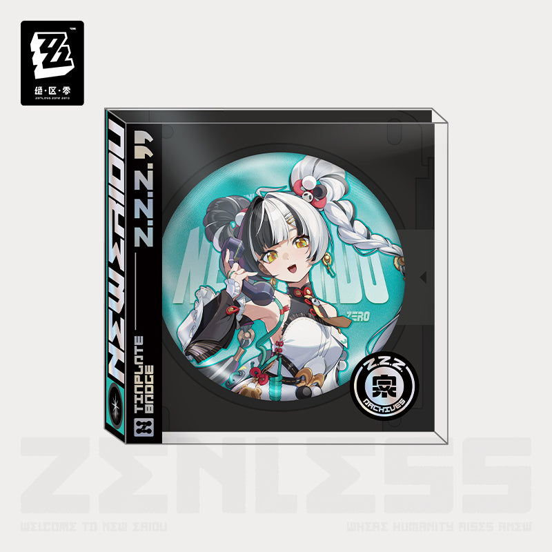 Zenless Zone Zero Artwork Series Krampus Tinplate Badge