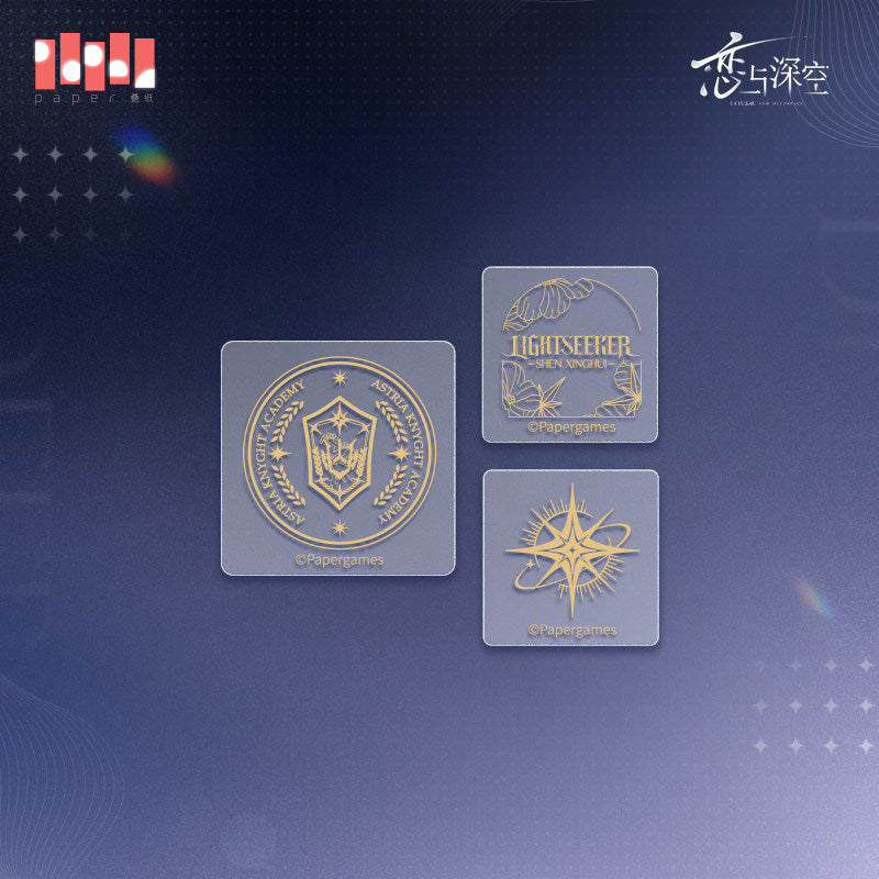 Love and Deepspace Echoes of the Past Series Postmark Impression Stamp