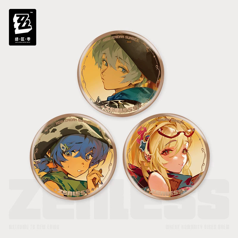 Zenless Zone Zero Concert Band Series Sunset of New Eridu Part 1 Badge/ Laser Ticket/ Poster