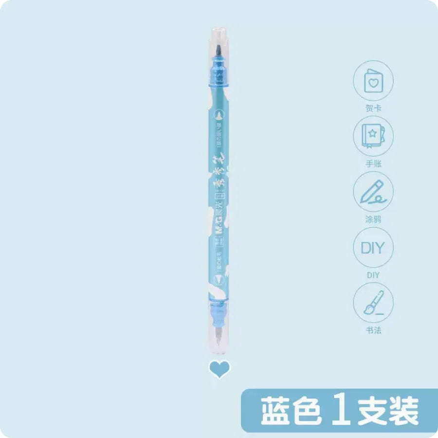 Metallic Twin-tip Marker Pens M&G １Count / Blue ACG Go Anime www.acg-go.com Office Supply