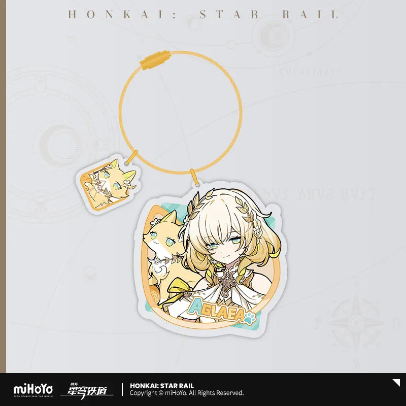 Honkai: Star Rail Little Cat Series Acrylic Keychain