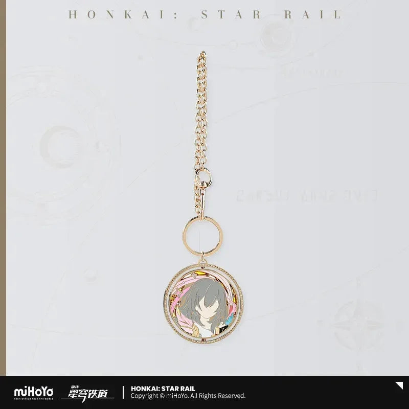 Honkai: Star Rail Trailblazer Write Series Rotating Metal Pendant Trailblazer Stelle (Female) ACG Go Anime www.acg-go.com Caelus, Honkai: Star Rail, Pendant & Keychain, Stelle, Trailblazer
