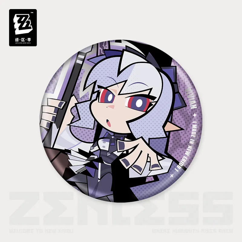 Eridu Series Mockingbird Chibi Tinplate Badge