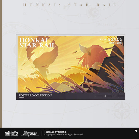 Honkai: Star Rail The Scroll of Re-Creation Series Postcard Set