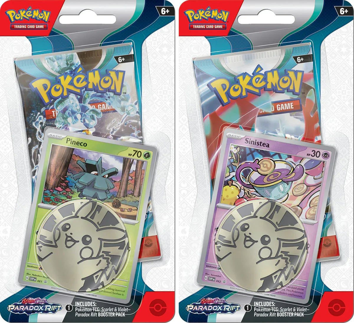 Trading Card Game (TCG): Scarlet & Violet - Paradox Rift Checklane Blisters Carton Pokémon Sinistea's Pack ACG Go Anime www.acg-go.com Pokémon, TCG
