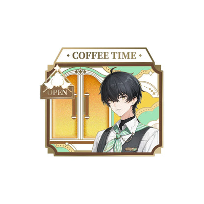 Wuthering Waves When the Skies Align Theme Rover Metal Badge Male Rover ACG Go Anime www.acg-go.com Badge, Female Rover, Male Rover, Wuthering Waves