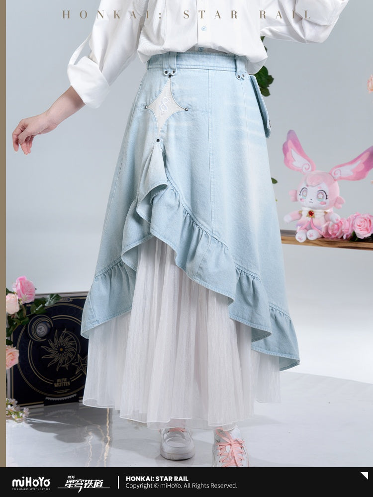Honkai: Star Rail Cyrene Theme Impression Series Denim Skirt