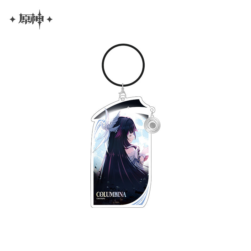 Moonlit Ballad of the Night Series Acrylic Keychain