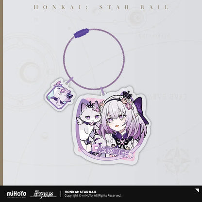 Honkai: Star Rail Little Cat Series Acrylic Keychain
