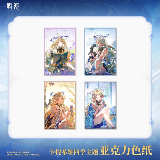 Cartethyia Four Seasons Theme Acrylic Shikishi