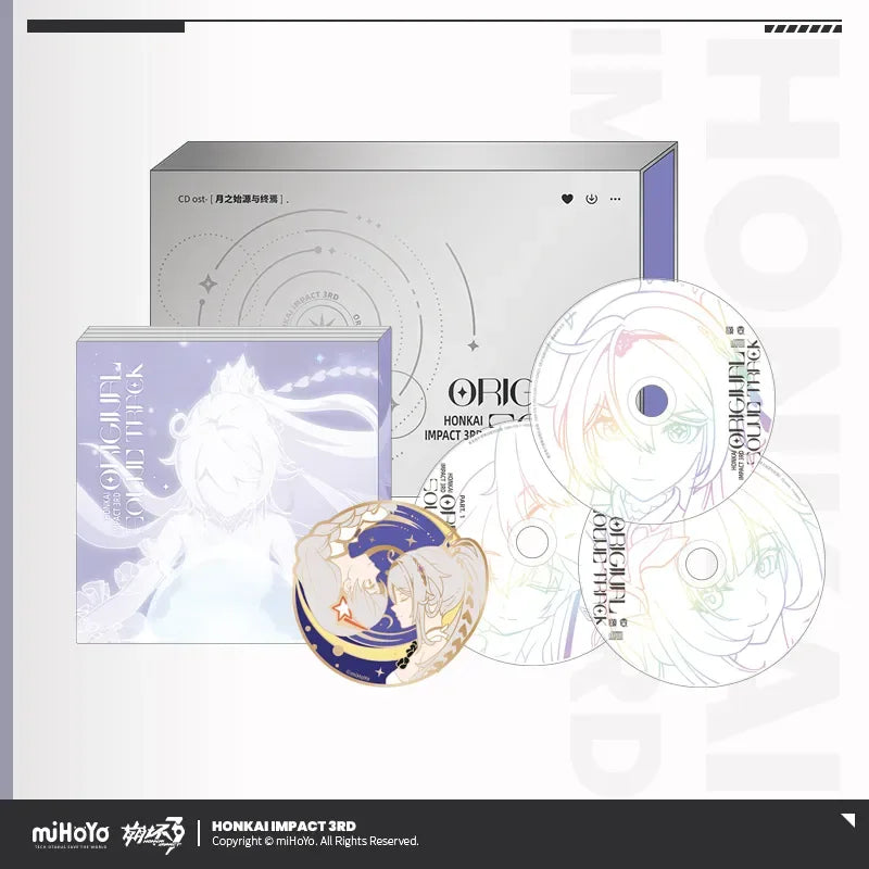 The Moon's Origin and Finality OST Music Set Honkai Impact 3rd OST Music Box ACG Go Anime www.acg-go.com CD, Honkai Impact 3rd