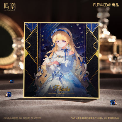 Velvet Flux Series PET Shikishi Cardboard