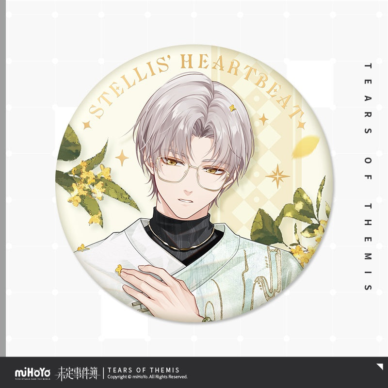 Tears of Themis Stellis' Heartbeat NXX. Series Tinplate Badge