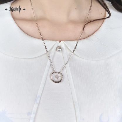 Genshin Impact Columbina Impression Series Necklace & Ring Set