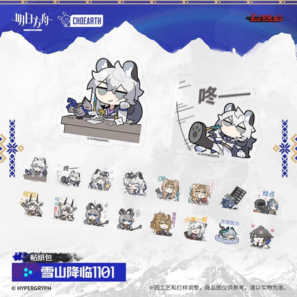 Echo of Snowy Mountain Series Sticker Set Retracing Our Steps 1101 Ver.