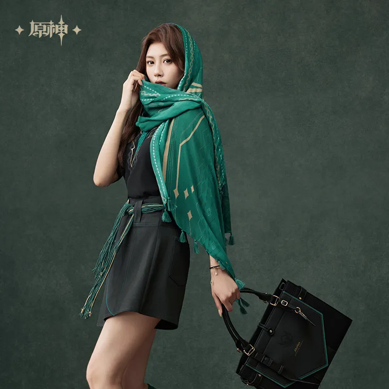 Genshin Impact Alhaitham Theme Impression Series Spring-Summer Shawl Scarf