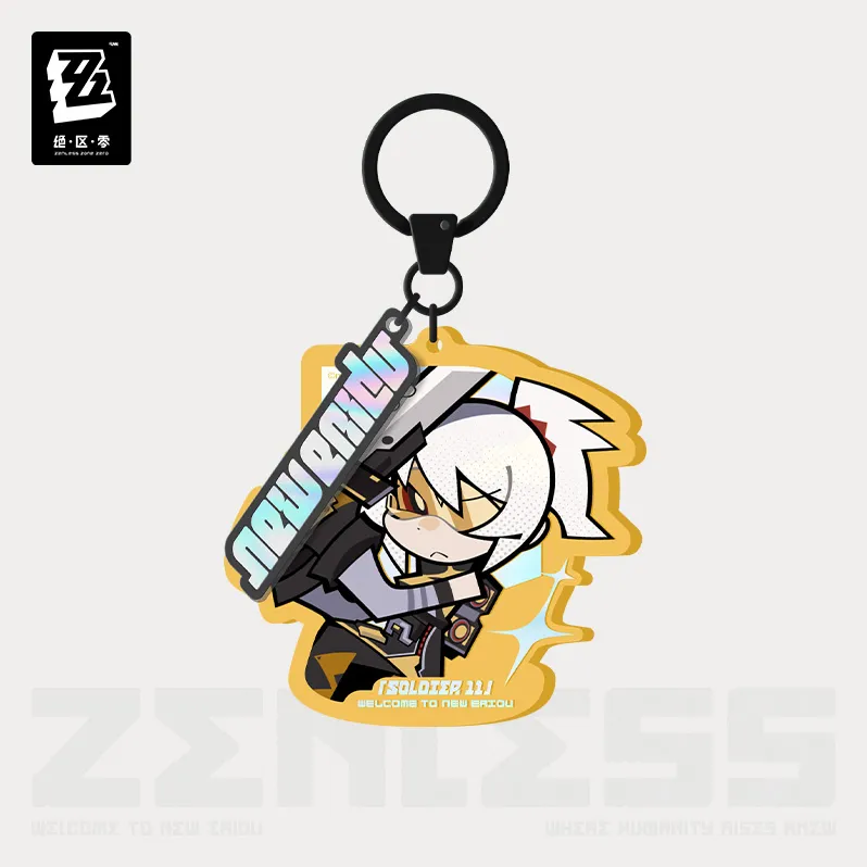 New Eridu Series Obol Squad Chibi Acrylic Keychain