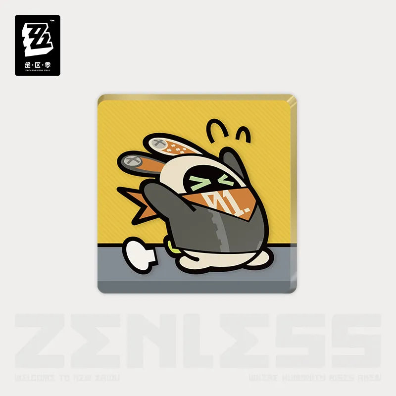 En-Nah Stroll Series Bangboo Acrylic Refrigerator Magnet