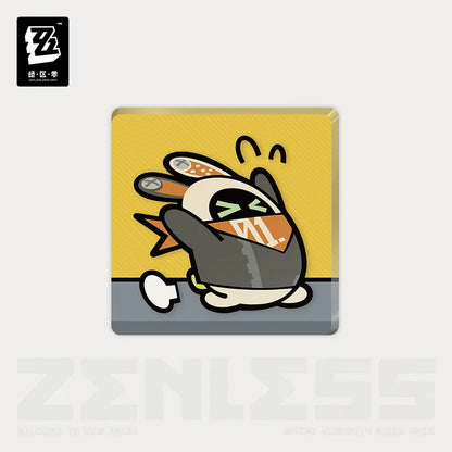 En-Nah Stroll Series Bangboo Acrylic Refrigerator Magnet