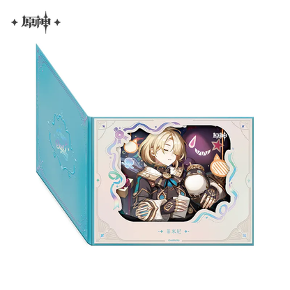 Genshin Impact The Day of Destiny Series Flip Page Window Shikishi Cardboard 2025