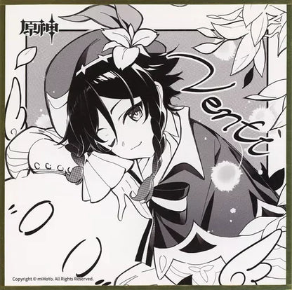 FES 2023 Memorial Shikishi Cardboard Venti Ver. Genshin Impact (Not For Sale) Venti ACG Go Anime www.acg-go.com Art Decor, Cardboard, Venti