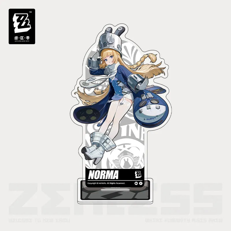 Zenless Zone Zero Artwork Series External Strategy Department Acrylic Stand