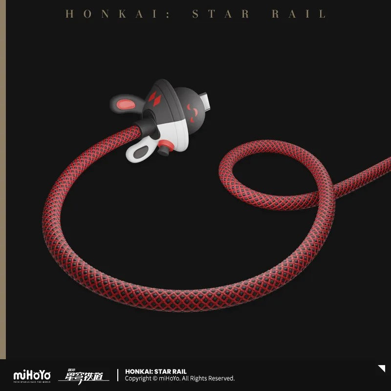 Honkai: Star Rail Sparkle & Sparxie Series 100W Braided Data Cable