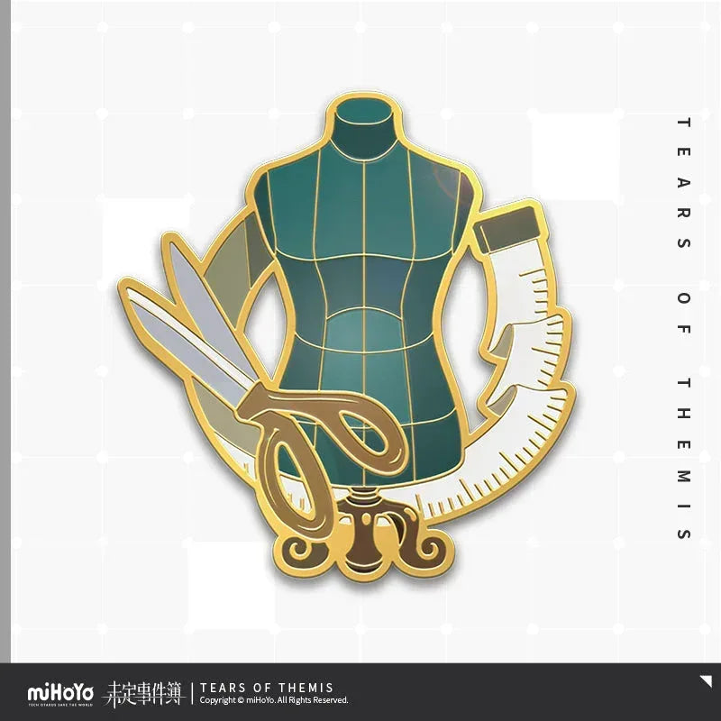 Tears of Themis 8th Anniversary Collection Series Commemorative Metal Badge Vol.8 D ACG Go Anime www.acg-go.com Artem Wing, Badge, Luke Pearce, Marius von Hagen, Vyn Richter