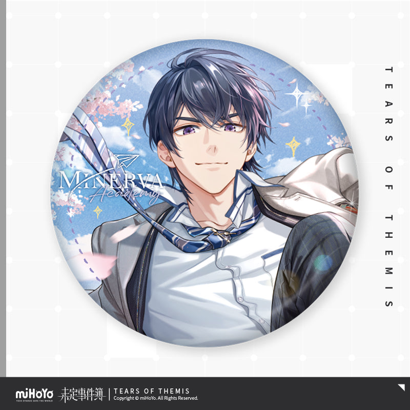 8th anniversary forever young series tinplate badge ACG GO