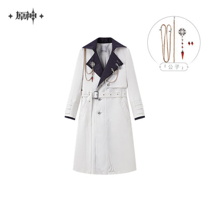 Frost and Flame Series Fatui Harbinger Impression Long Coat