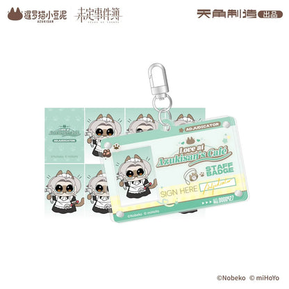 Tears of Themis Love at Azukisan's Café Series ID Photo Acrylic Keychain Set Vyn Richter ACG Go Anime www.acg-go.com Artem Wing, Luke Pearce, Marius von Hagen, Pendant & Keychain, Tears of Themis, Vyn Richter