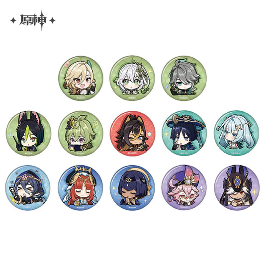 Genshin Impact Chibi Character Series Badge Sumeru