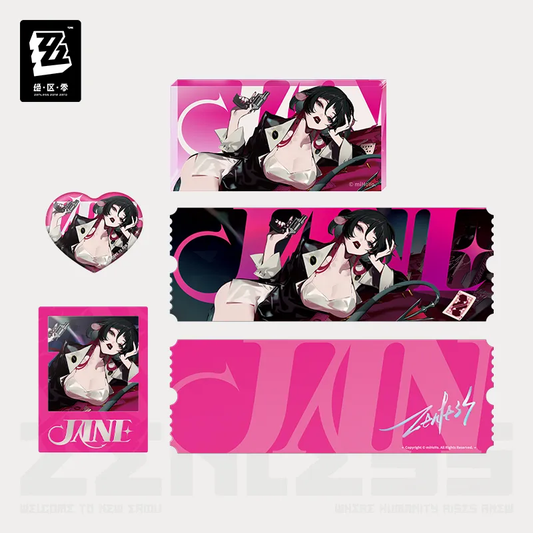 FM Video Series Jane (Badge/ Acrylic Ornament/ Laser Tickets Set)