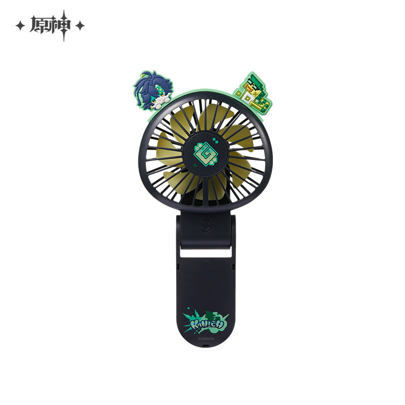 Genshin Impact Midsummer Party Series Foldable Portable Handheld Fan