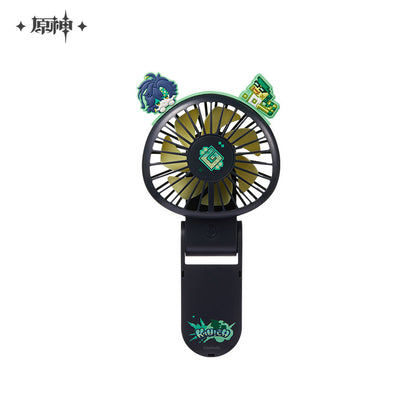 Genshin Impact Midsummer Party Series Foldable Portable Handheld Fan