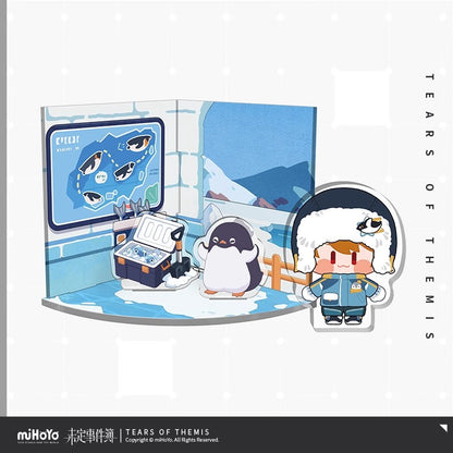 Echoes In Blue Series Chibi Acrylic Scene Stand