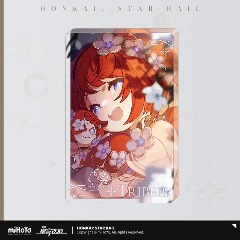 Amphoreus' Saga of Heroes Series Acrylic Ornament Honkai: Star Rail Tribbie ACG Go Anime www.acg-go.com Aglaea, Anaxa, Castorice, Cipher, Hyacine, Mydei, Ornament, Phainon, Tribbie