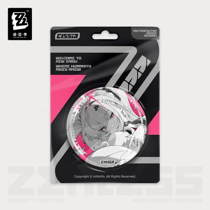 Zenless Zone Zero Mindscape Cinema Series Metropolitan Order Division Reflective Badge