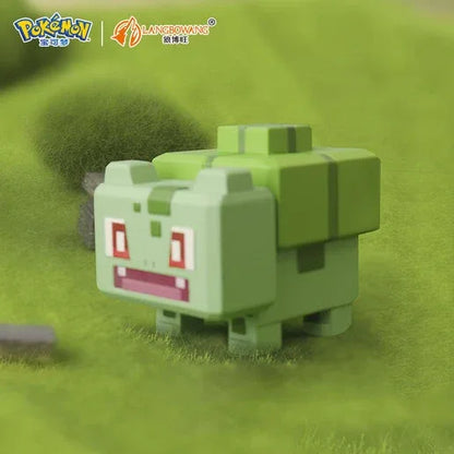 Adventure Pixel Mini Figure Pokémon Bulbasaur ACG Go Anime
