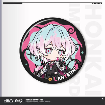 The Seven Shus Night of Encounters Series Chibi Tinplate Badge Honkai Impact 3rd