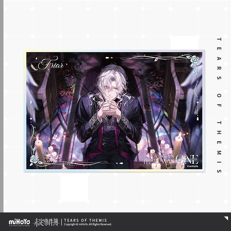 Tears of Themis Love & Wanderlust Series And Then There Was One Sereis Decoration Shikishi Cardboard